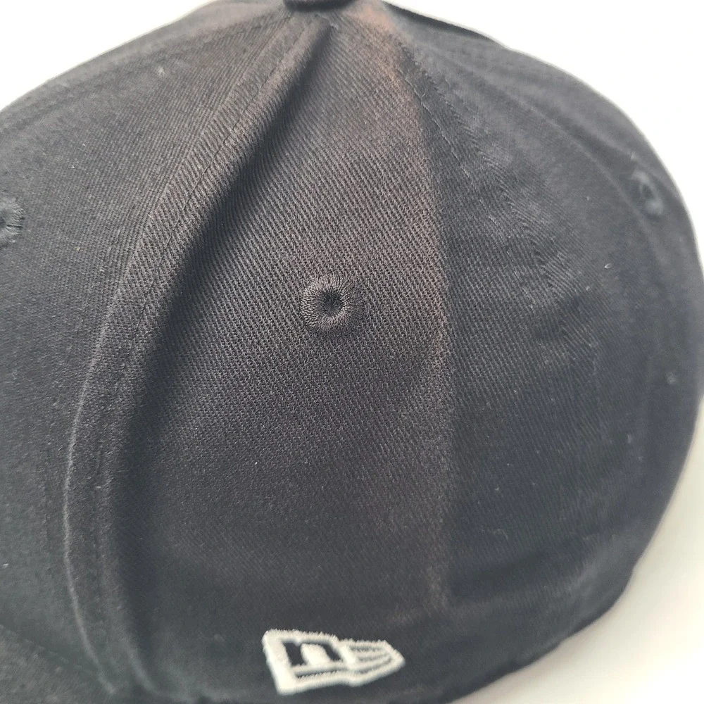 AI Hat Strapback New Era 9Forty Black White‎ Artificial Intelligence Tech Logo